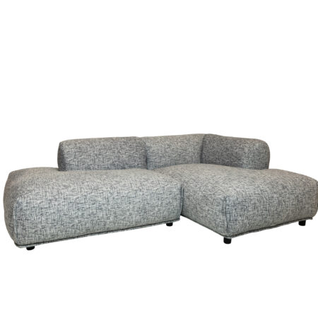 2-zits bank Mila chaise longue
