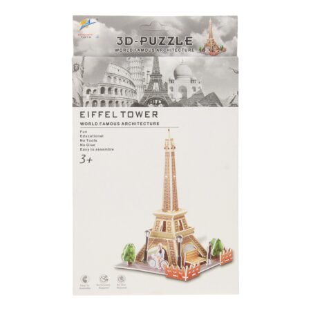 3D Puzzel - Wereldberoemde gebouwen | Merkloos