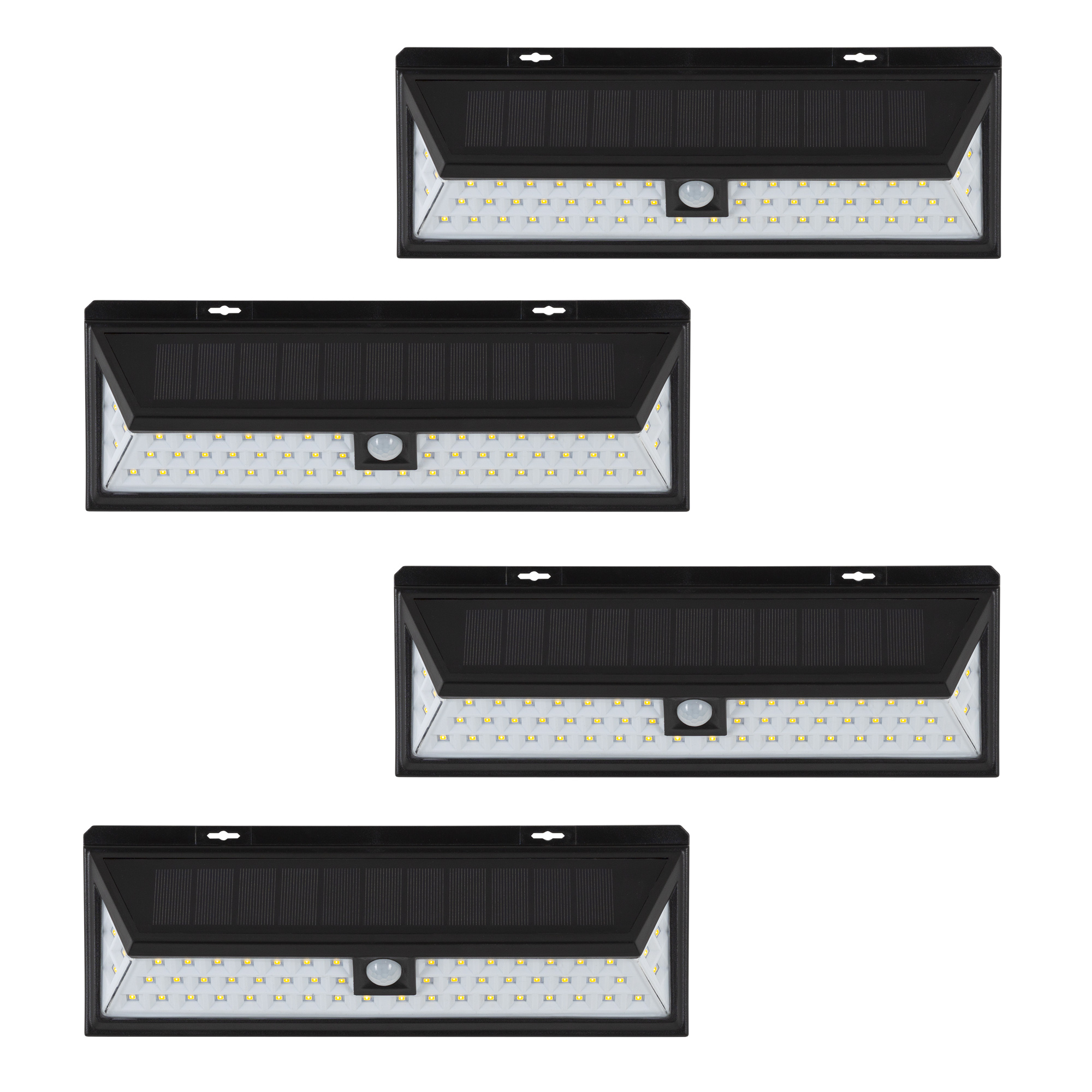 4 x Buitenlamp Zonne Energie Solys L Solar Sensor Wandlamp Buiten Set