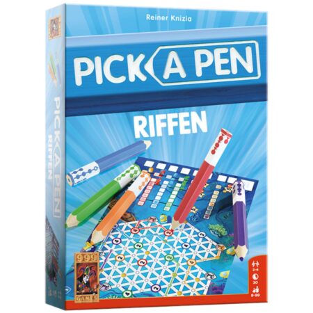 999 Games Pick a Pen Riffen Dobbelspel | 999 Games