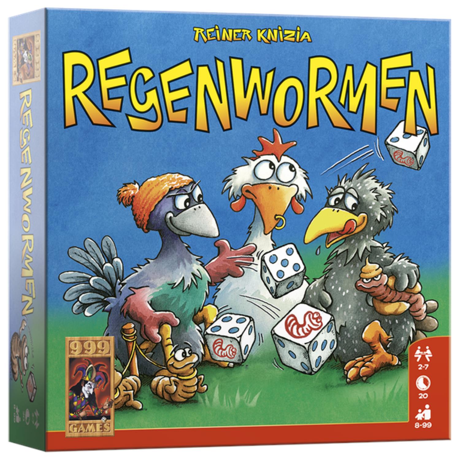 999 Games Regenwormen | 999 Games