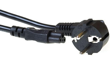 3-pins stroomkabel C5 2m