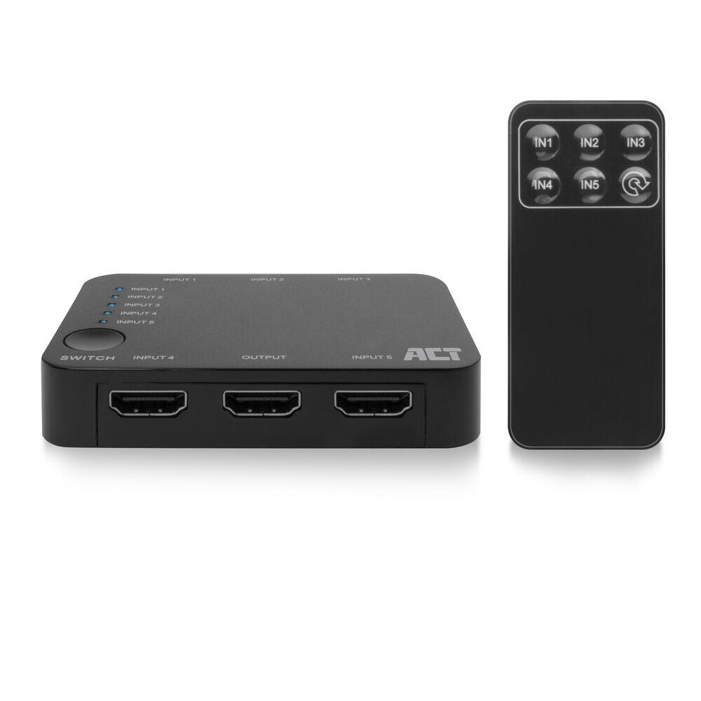 5 poorts 4K HDMI switch