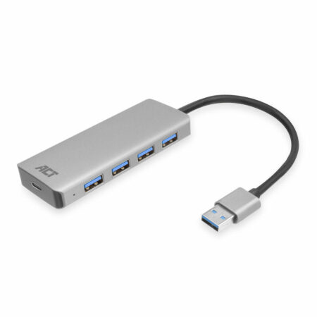 AC6121 USB-A hub USB-C power poort