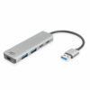 AC6125 USB-A hub USB-C power poort