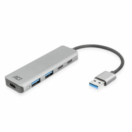 AC6125 USB-A hub USB-C power poort