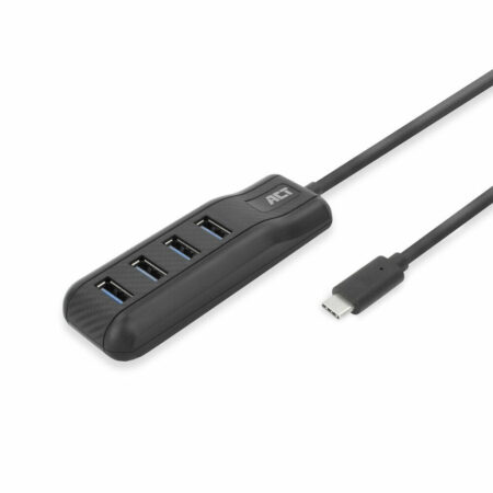 AC6420 USB-C hub zwart