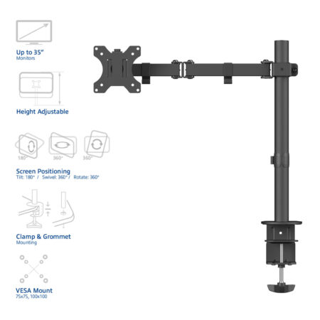 AC8301 monitorsteun