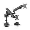 AC8328 dubbele monitorarm tot 35"