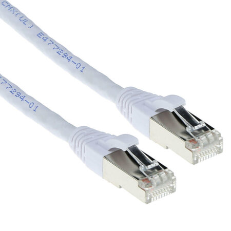 CAT6 U/UTP kabel 50cm wit
