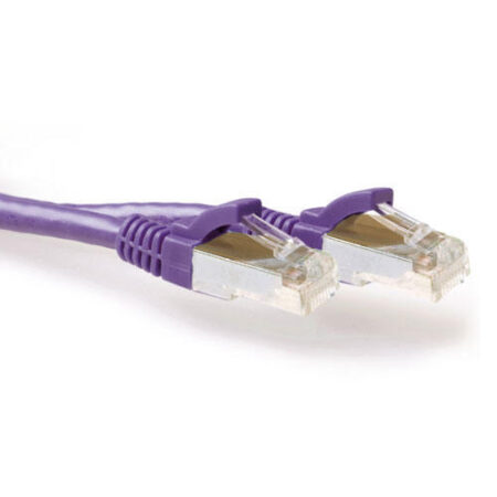 CAT6A SFTP 10m paars