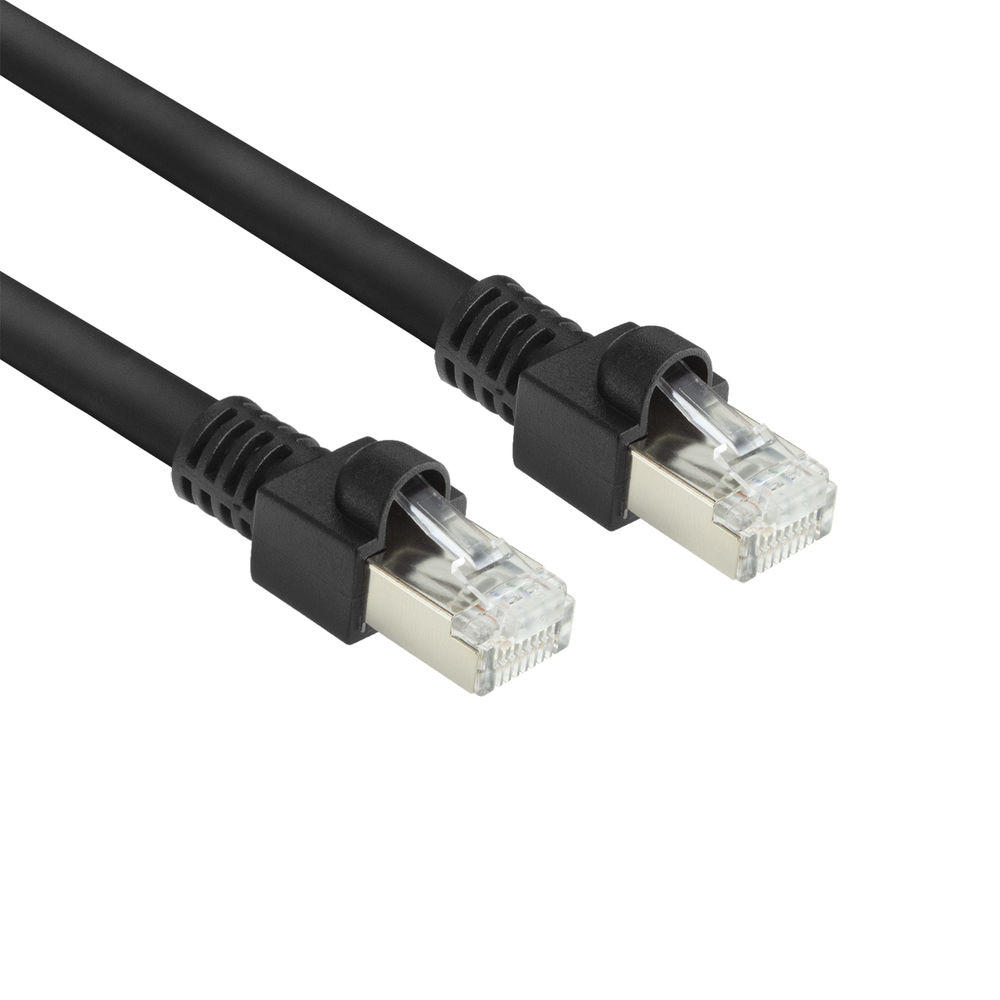 CAT7 S/FTP kabel 15m zwart