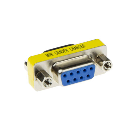 D-Sub 9 pins Female naar Female adapter