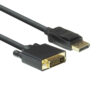 Displayport naar DVI kabel M/F 1