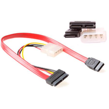 Micro SATA - SATA en Molex 4-pin