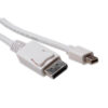 Mini DP naar Displaypoort M/M 3m