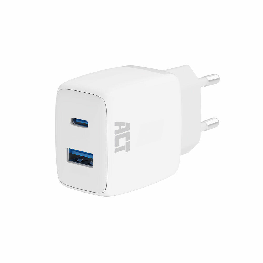 USB-A & USB-C 20W snellader