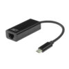 USB-C naar Gigabit adapter zwart