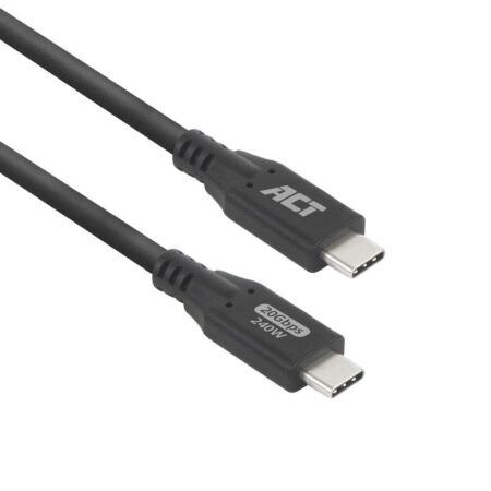 USB4 20Gbps USB-C 240W M/M 1m