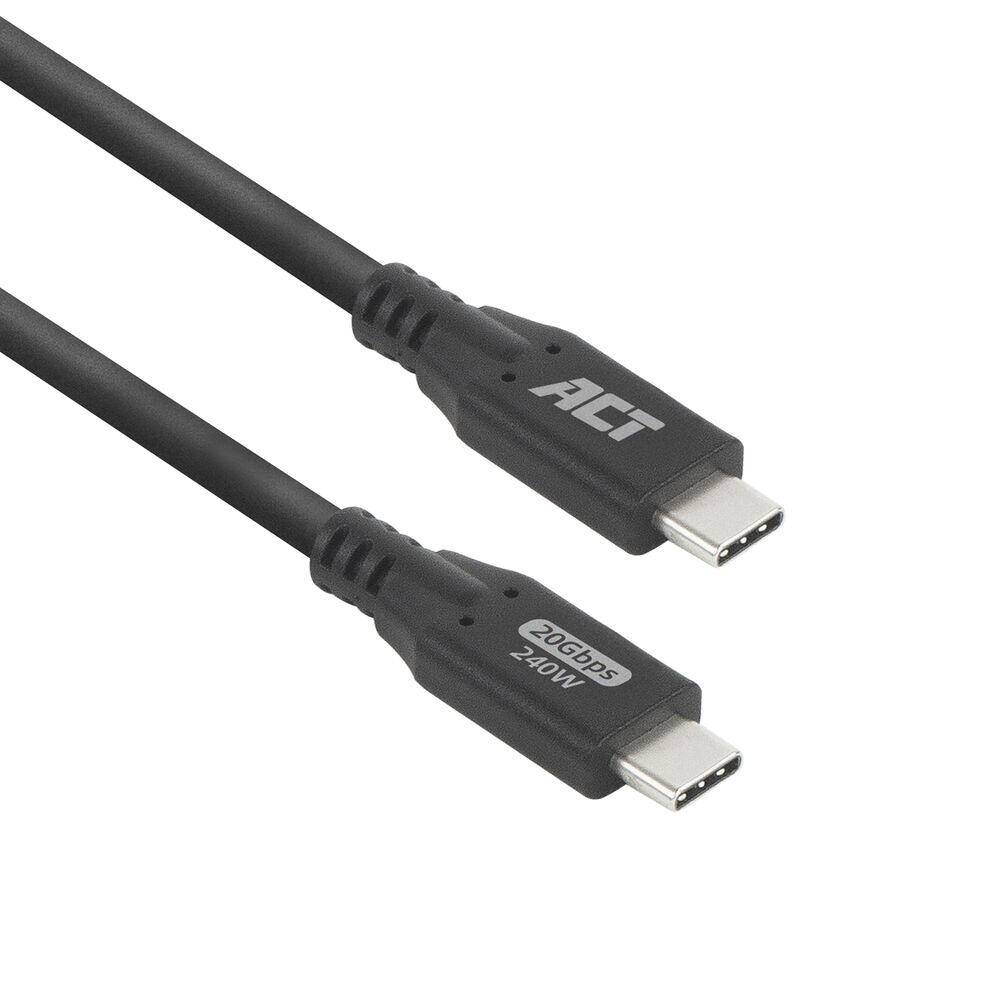 USB4 20Gbps USB-C 240W M/M 1m