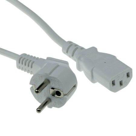 Witte stroomkabel C13 2m