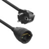 voedings verlengkabel haaks 10m