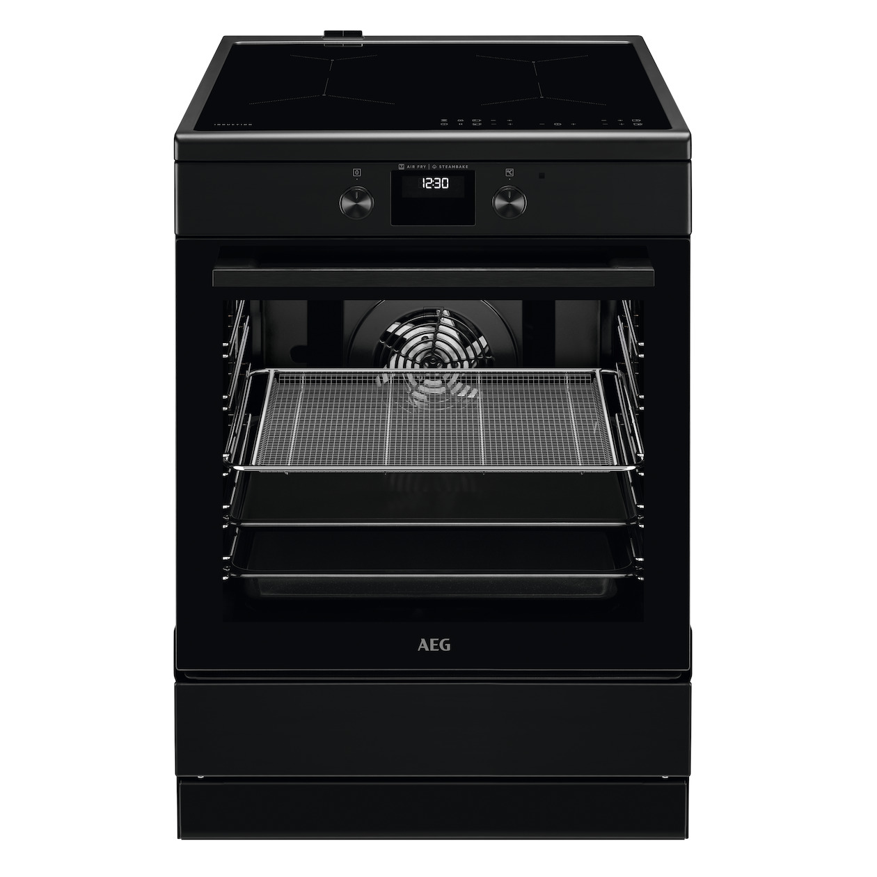 AEG CIB6640AAB Inductie fornuis Zwart | AEG