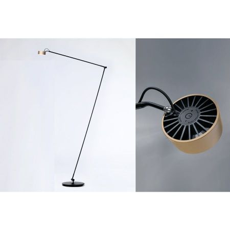 Basica Task Vloerlamp - Goud