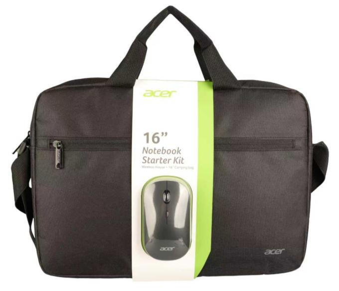 16" Starter kit laptoptas + muis