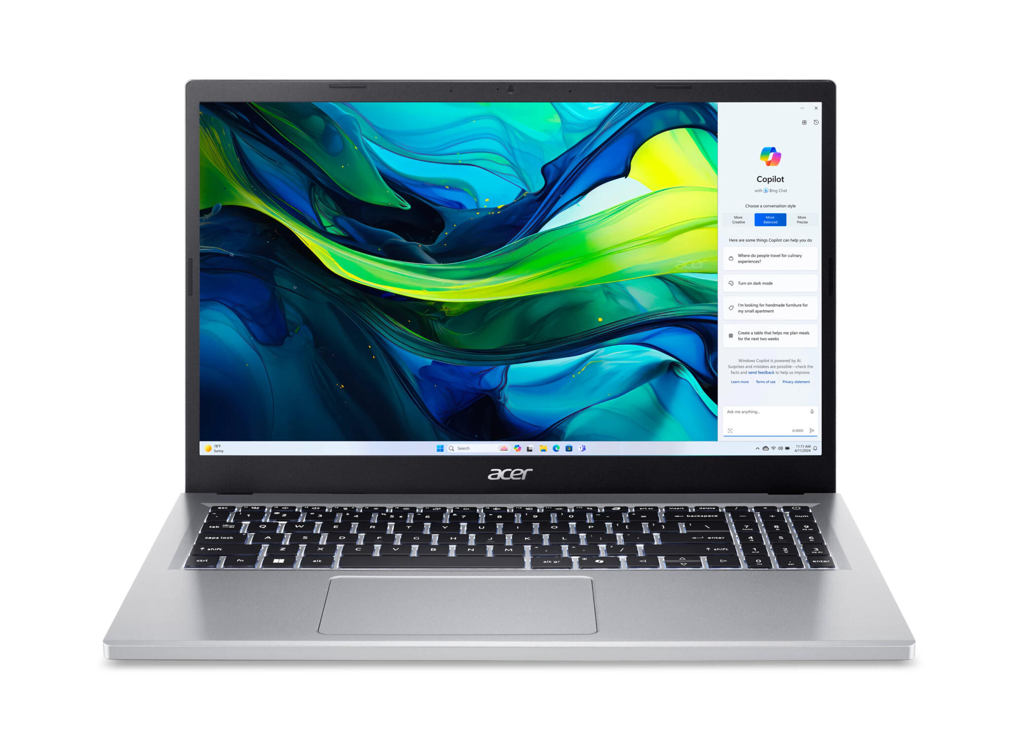 Aspire Go 15 AG15-32P-3534 laptop