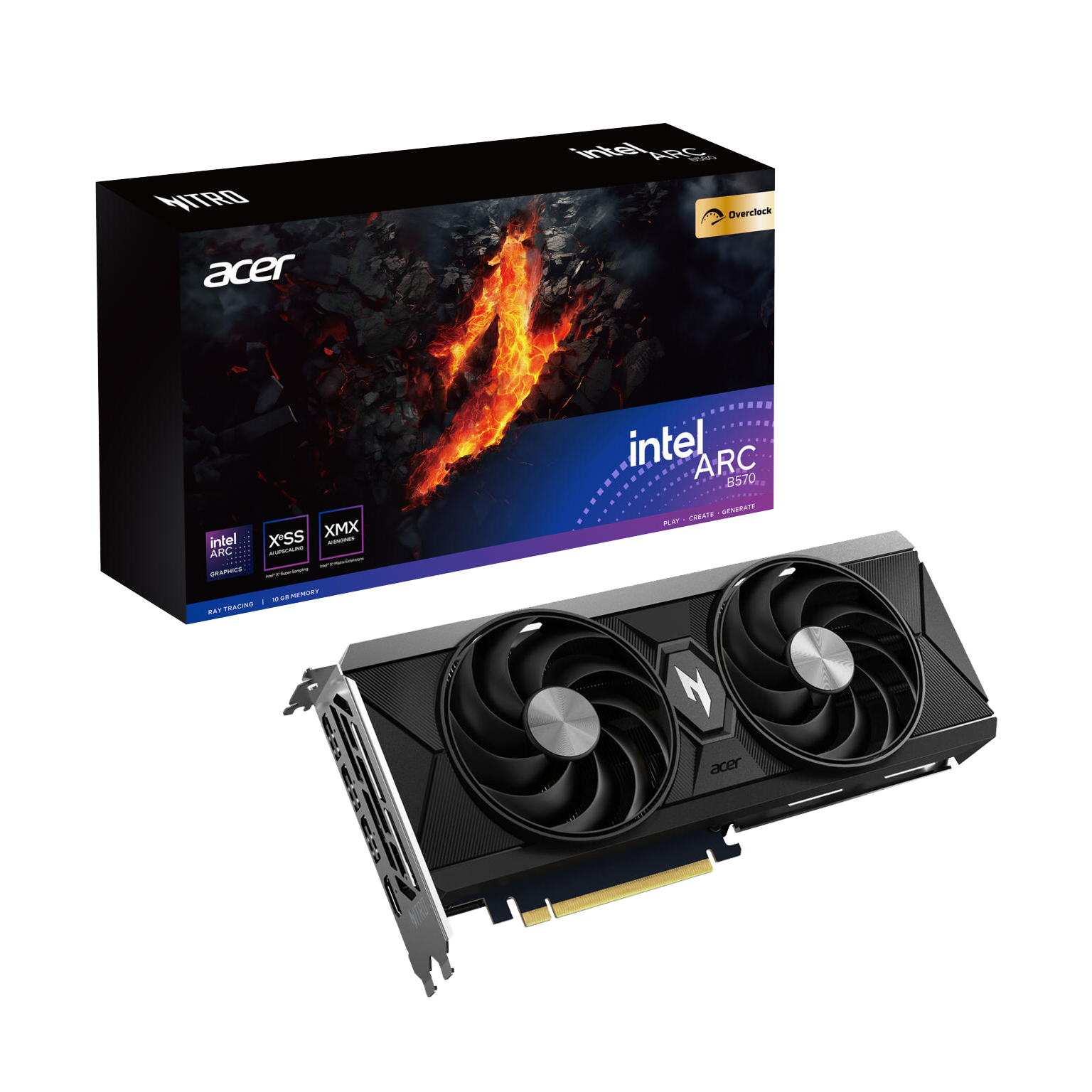 Nitro Intel ARC B570 OC