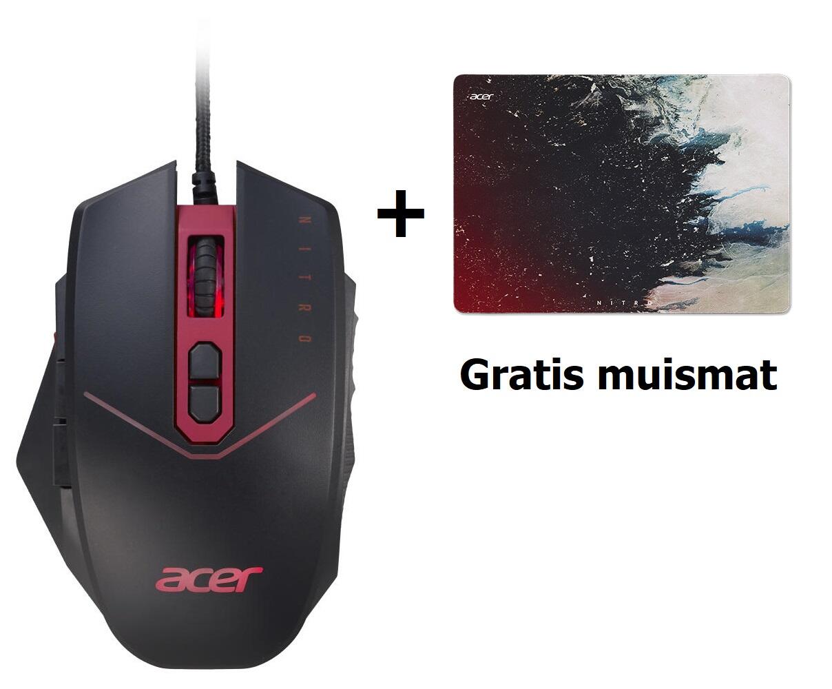 Nitro gaming muis + muismat