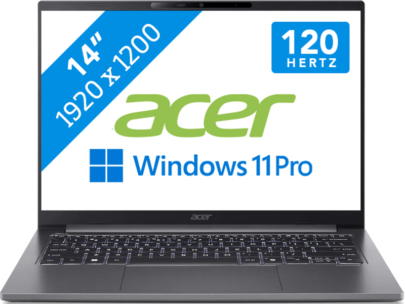 Acer TravelMate X4 14 AI TMX414-51-TCO-58G2 QWERTY