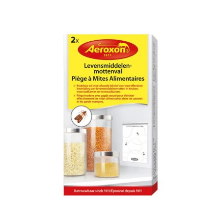 Aeroxon Levensmiddelenmottenval 2 stuks | BSI