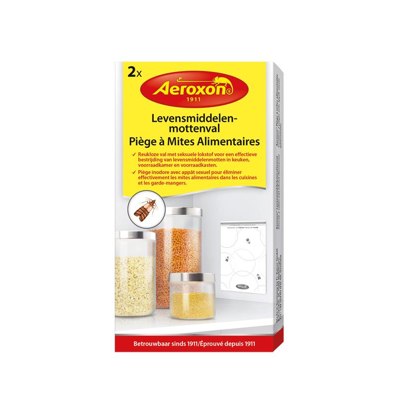 Aeroxon Levensmiddelenmottenval 2 stuks | BSI