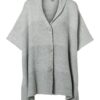 Aliza Poncho Grijs