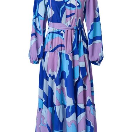 Alley Print Jurk Multi