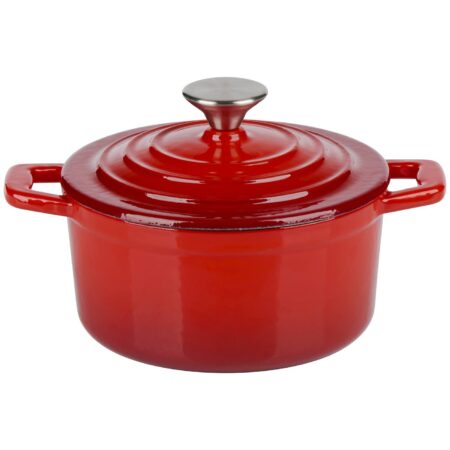 Alpina braadpan gietijzer Ø14cm rood | Alpina