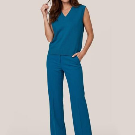 Althea Top Petrolblauw