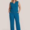Althea Top Petrolblauw Maxi