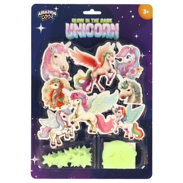 Amazing Cool Unicorn Glow In The Dark Set |