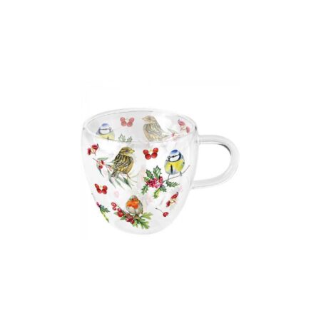 Ambiente Glas Birds in winter 200ml | Ambiente