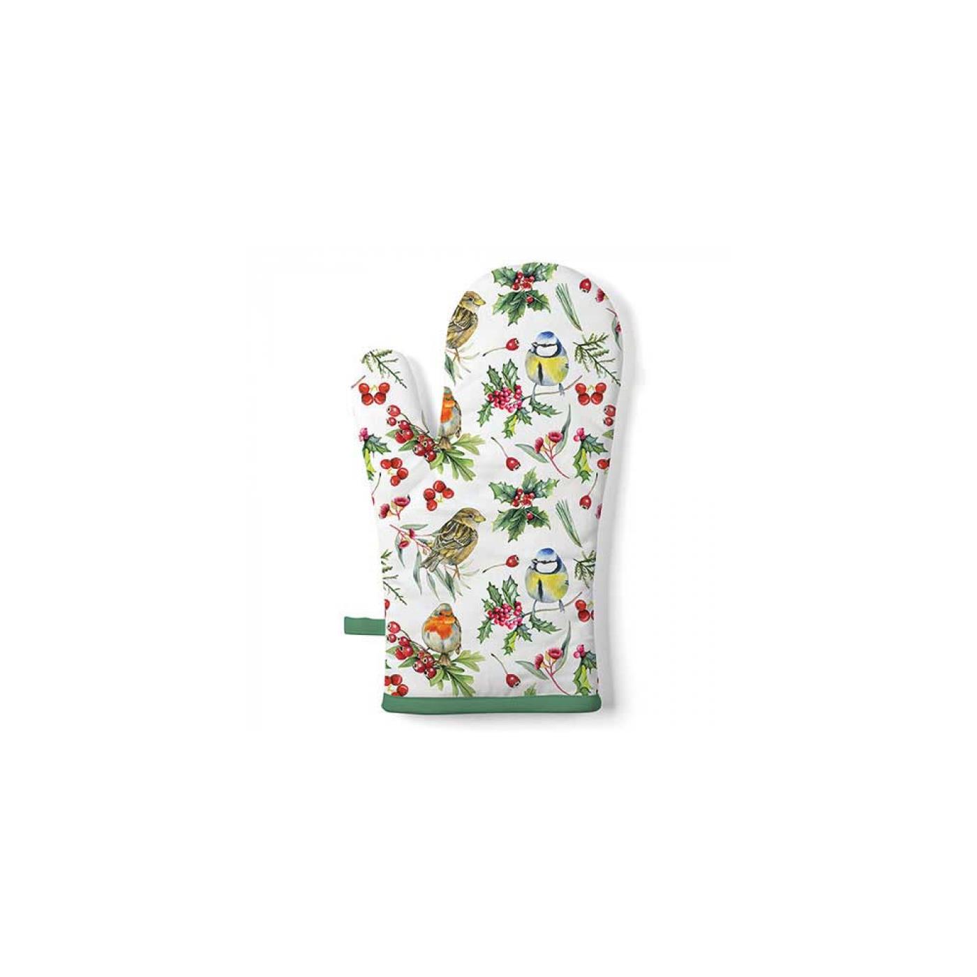 Ambiente Ovenhandschoen Birds in winter | Ambiente