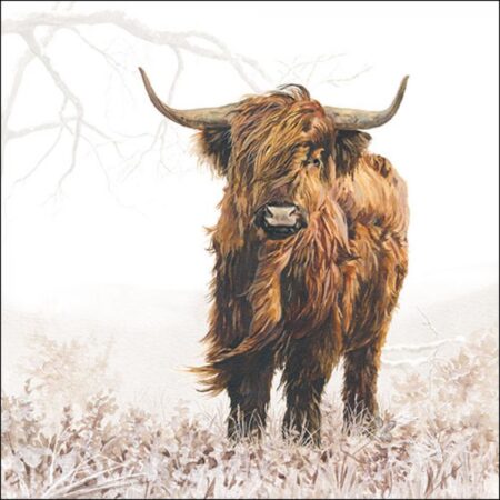 Ambiente Servet 33cm Highlander 20 stuks | Ambiente
