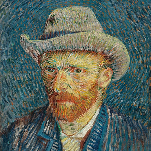 Ambiente Servet 33cm Van Gogh Portrait | Ambiente