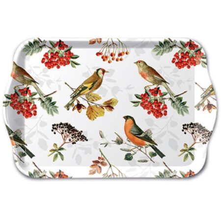 Ambiente Tray 13x21cm Autumn birds | Ambiente