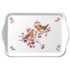 Ambiente Tray 13x21cm Christmas robins | Ambiente