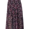 Amee Print Rok Taupe / Multi