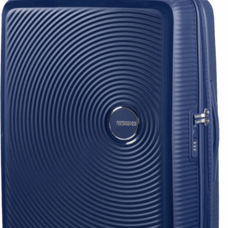 American Tourister Soundbox Expandable Spinner 67cm Midnight Navy