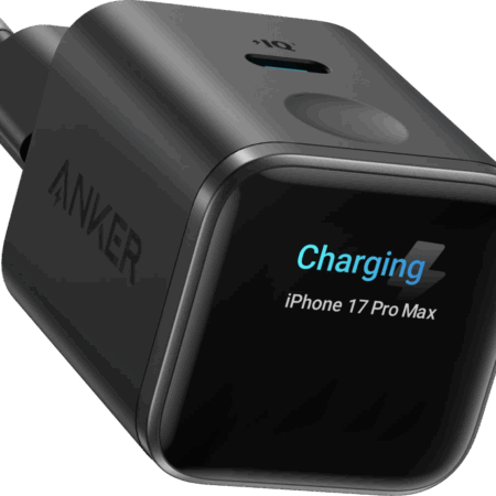 Anker Nano Oplader 45W Power Delivery Zwart